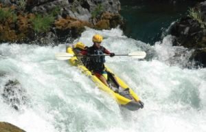 Advanced Elements StraitEdge Inflatable Kayak - white water kayaking