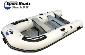 Inflatable Sport Boat Killer Whale 10.8' Aluminum Floor Dinghy