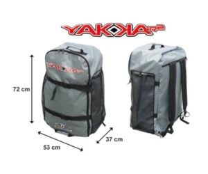 BIC Sport YAKKAIR HP2 Inflatable fishing Kayak - comfortable backpack