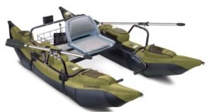 Classic Accessories Colorado Inflatable Pontoon Boat With Motor Mount