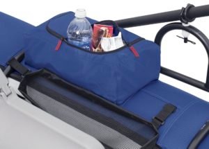 Classic Accessories Roanoke Inflatable Pontoon Boat - storage space