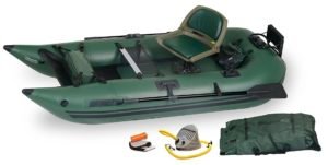 Sea Eagle 285 Inflatable Frameless Fishing Pontoon Boat - Pro Package