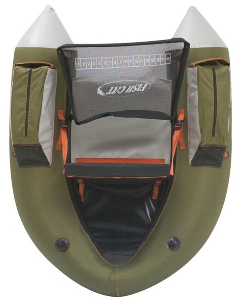 Orvis Outcast Fish Cat 4 Inflatable Fishing Float Tube - top view