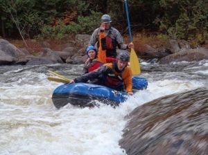 Saturn 9.6 ft Inflatable Whitewater Mini Raft - Challenging Rapids