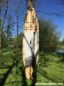 Thurso Surf Waterwalker inflatable SUP - great package with paddle pump bag