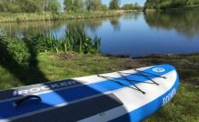 iRocker Cruiser 10'6 inflatables standup paddleboard - great stable SUP for the whole family
